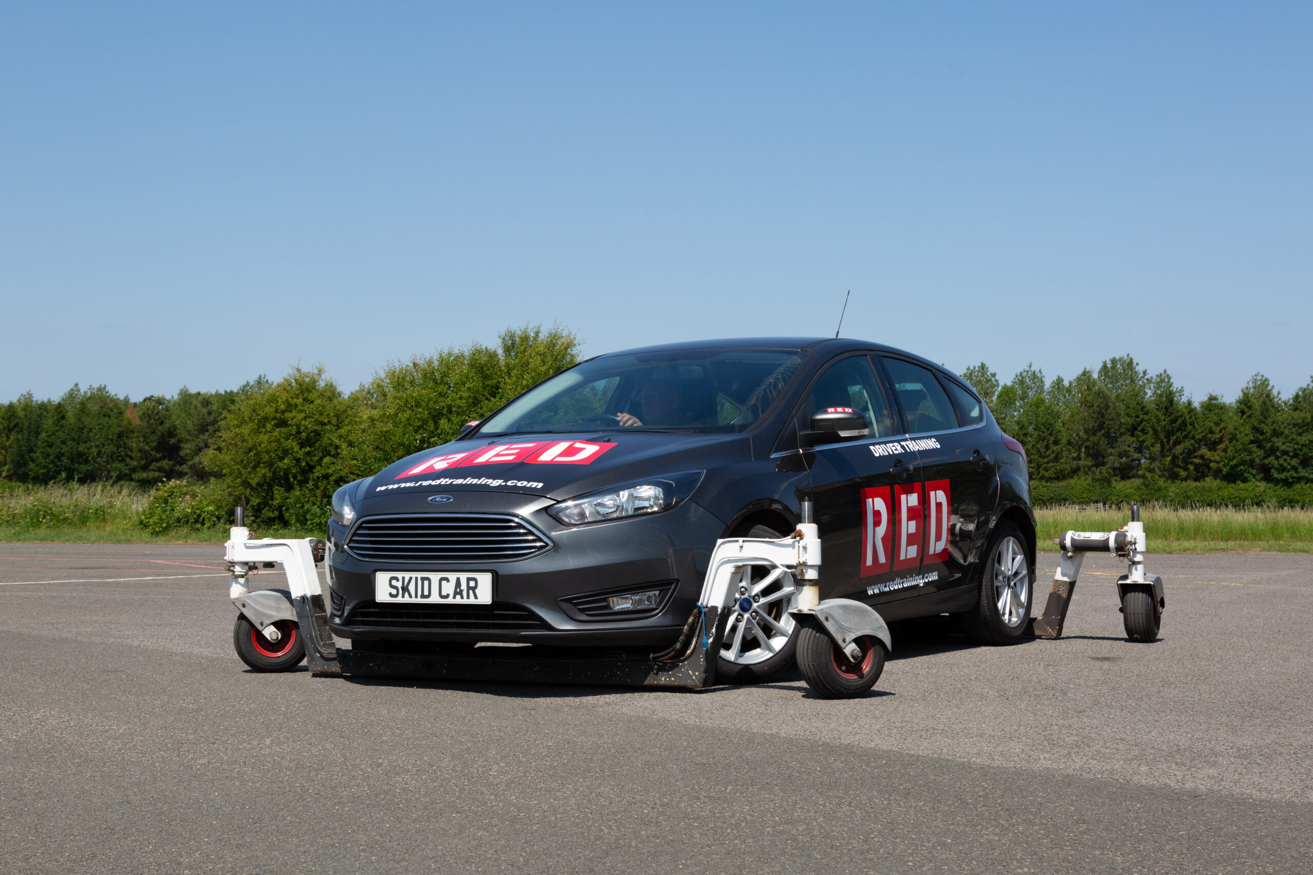 Skid Recognition Control Training Red Driving School